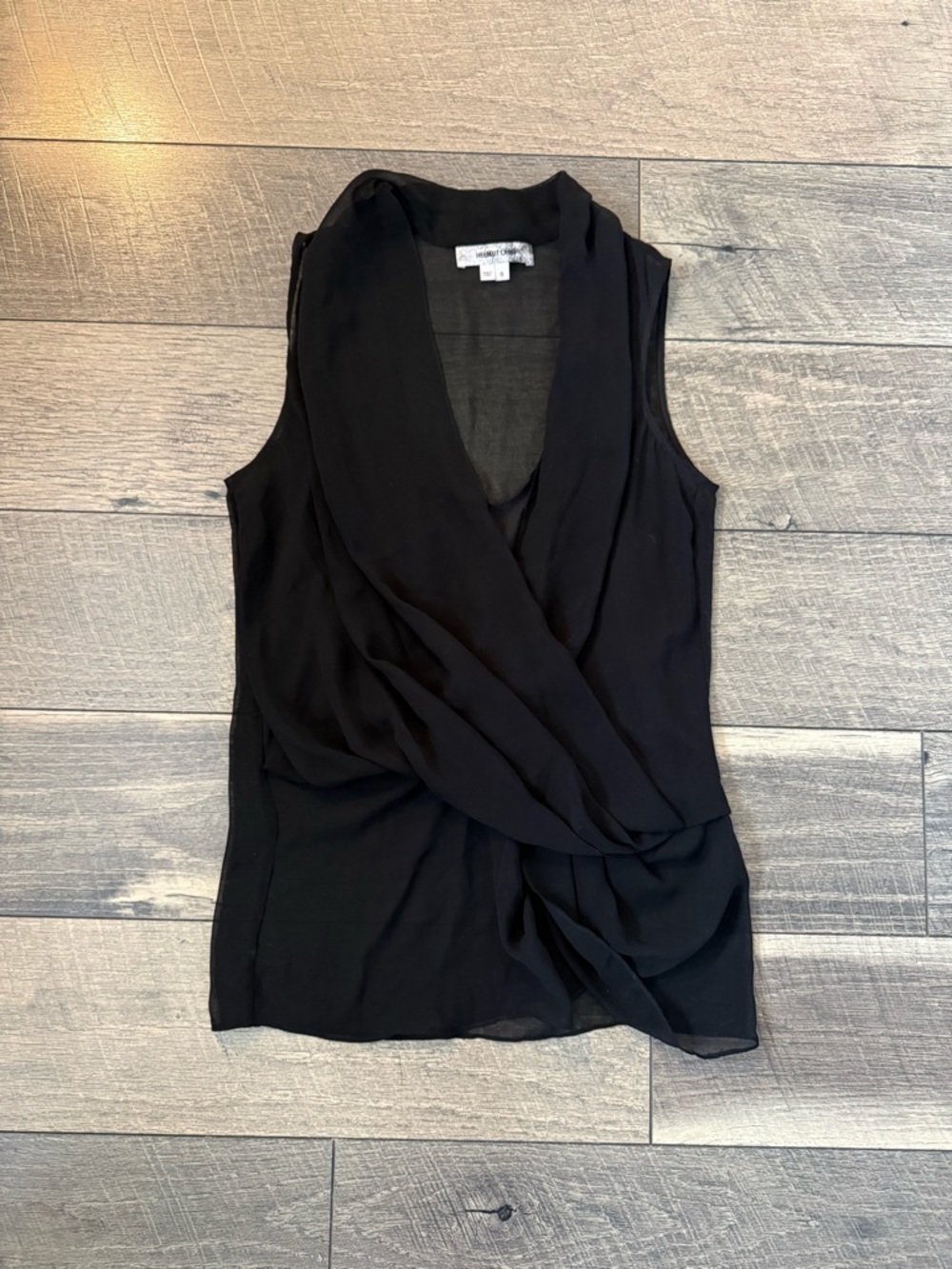 Helmut Lang Silk Tank Top